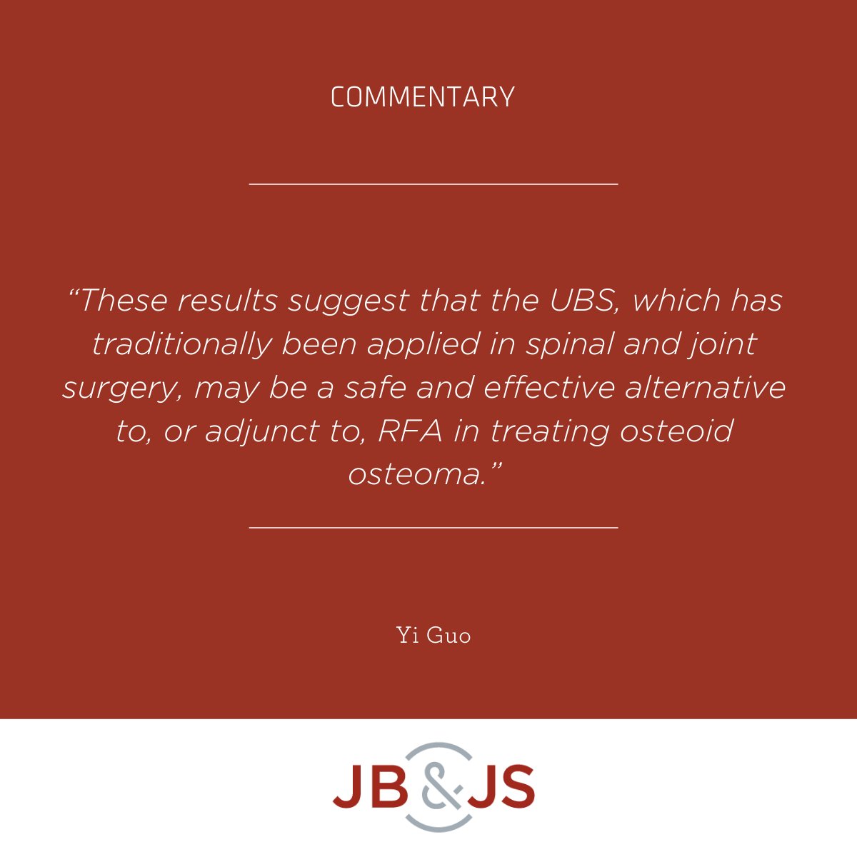 J Bone & Joint Surg tweet media