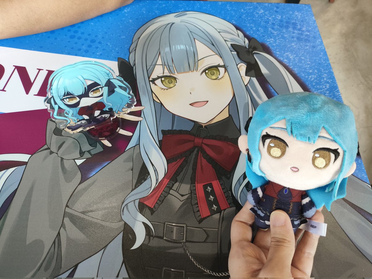 Bandori collab cafe. Great luck achieved! 😚
#anipluscafesg 
#ANIPLUSAsia
#AveMujica