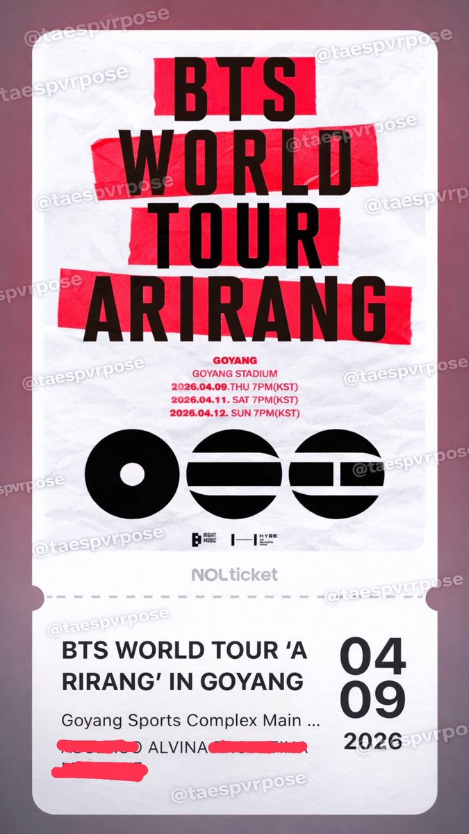 vivi ¨̮ ⁷ 🪭 is seeing bts TODAY!! tweet media