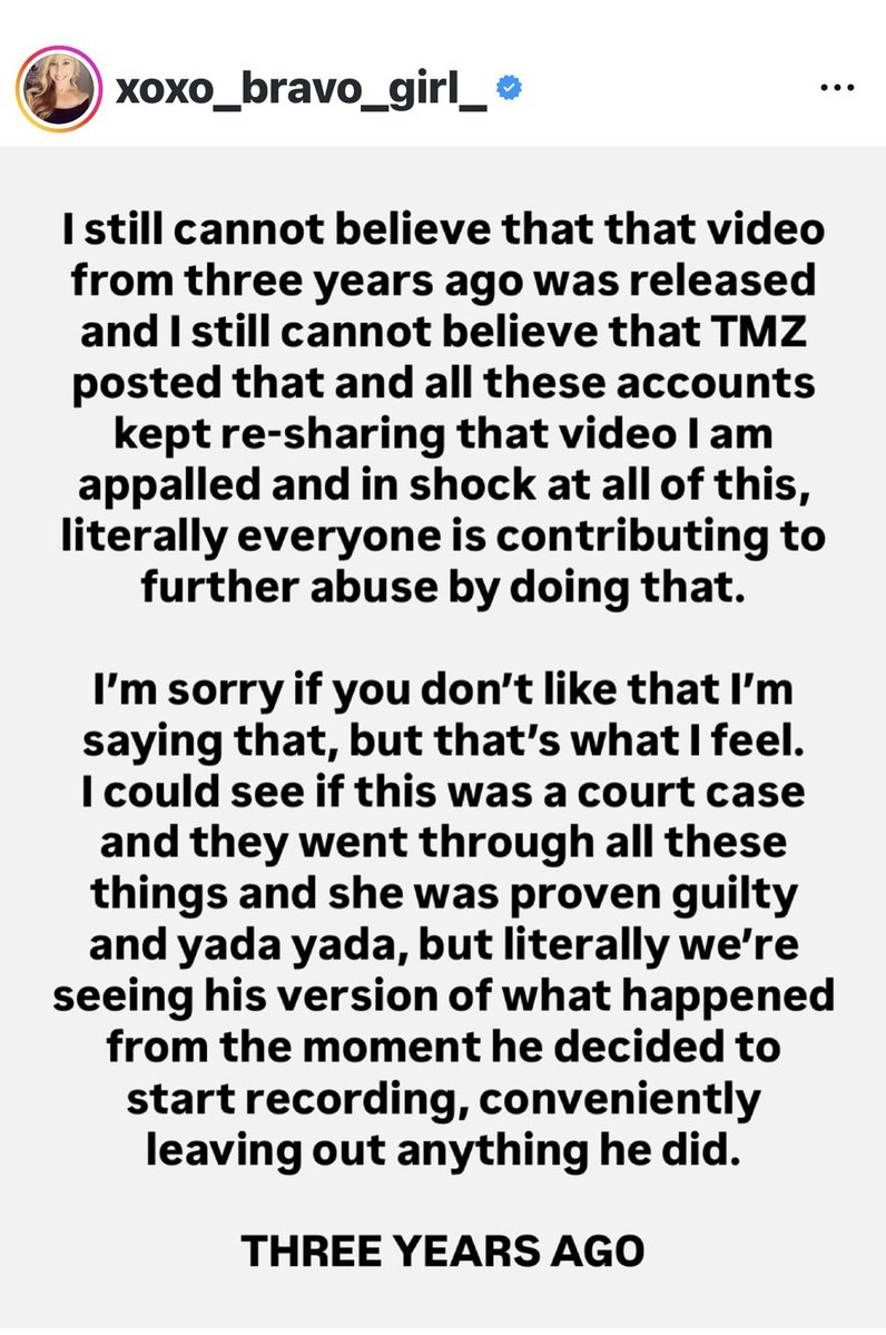 JR- bravo addict tweet media