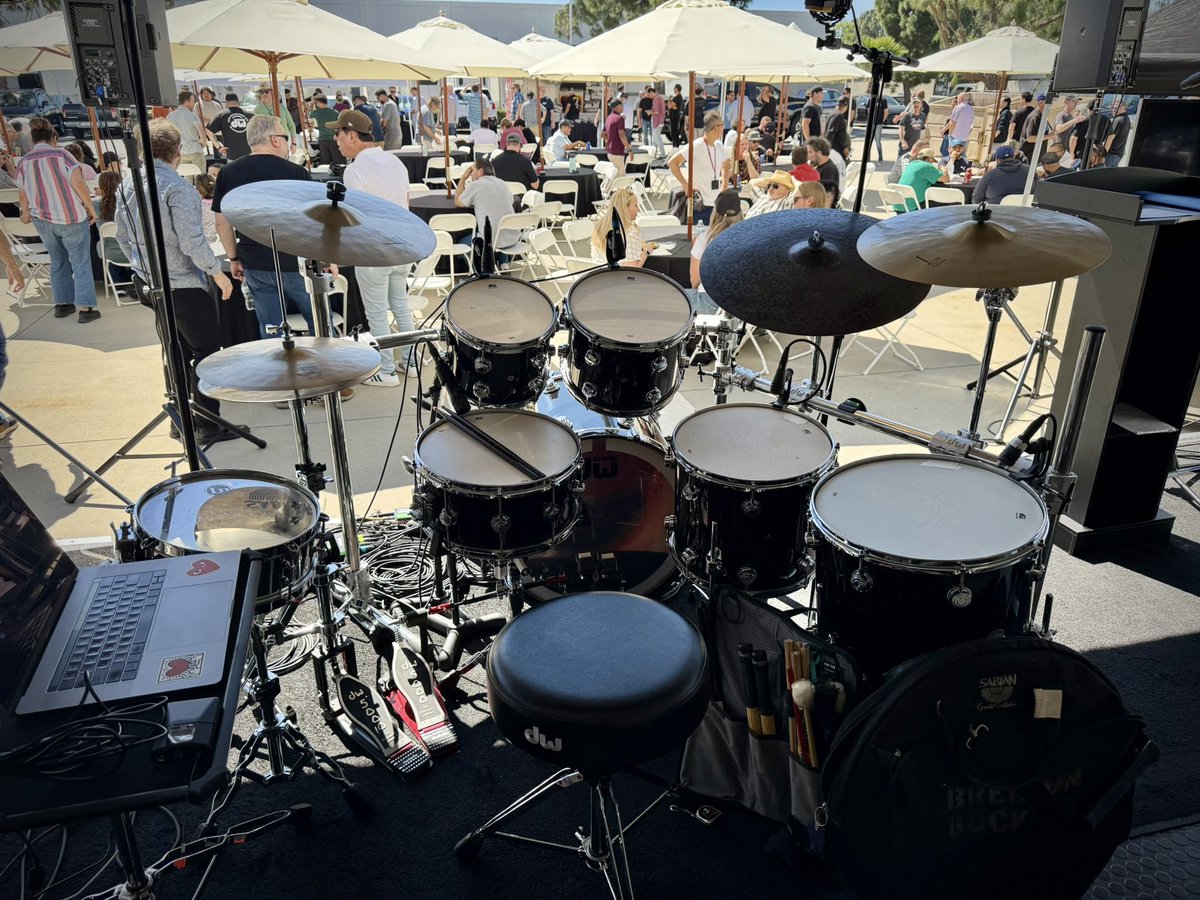 BrendanDrums's tweet image. It was a blast performing at the Drum Workshop factory in Oxnard, CA yesterday for everyone in the @dwdrums family.  Thanks for inviting me to be part of the gang 24 years ago.  
#dwdrums #roland #pdp