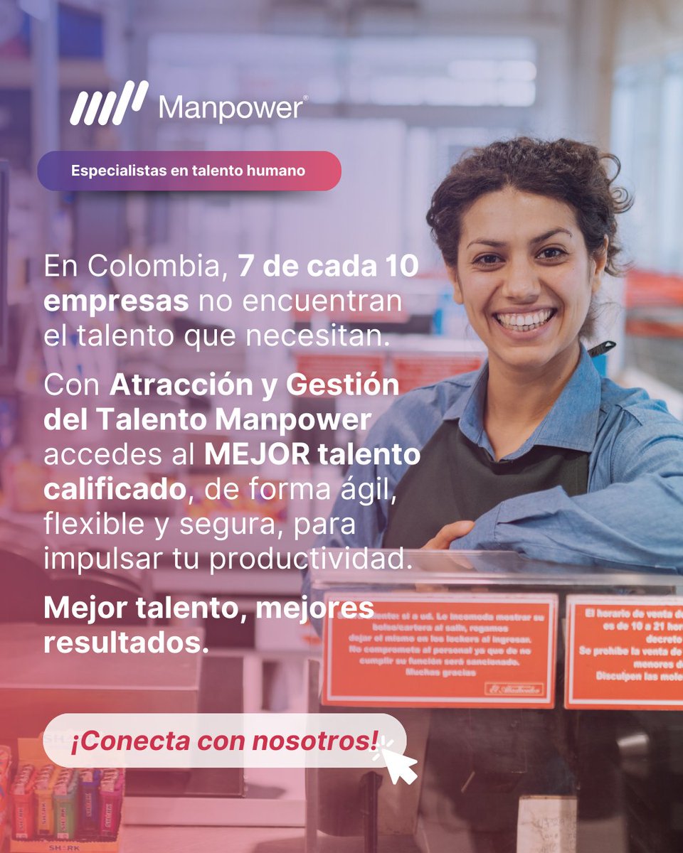 ManpowerGroup Colombia tweet media