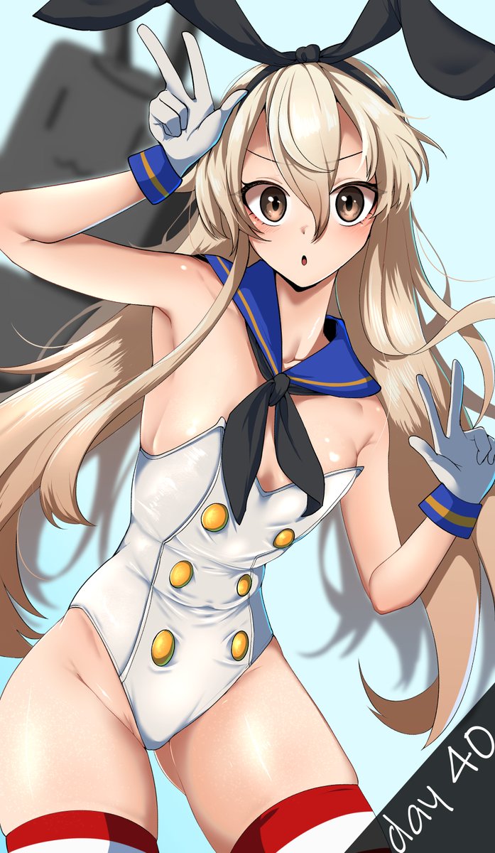 艦これ　島風
 #100日チャレンジ