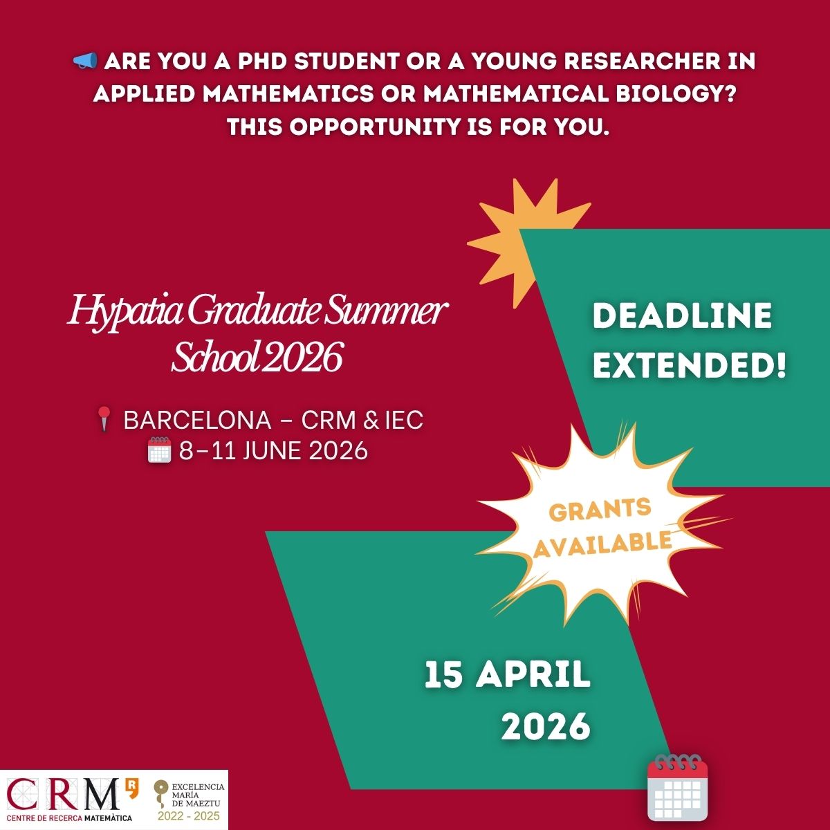Centre de Recerca Matemàtica | CRM-CERCA tweet media