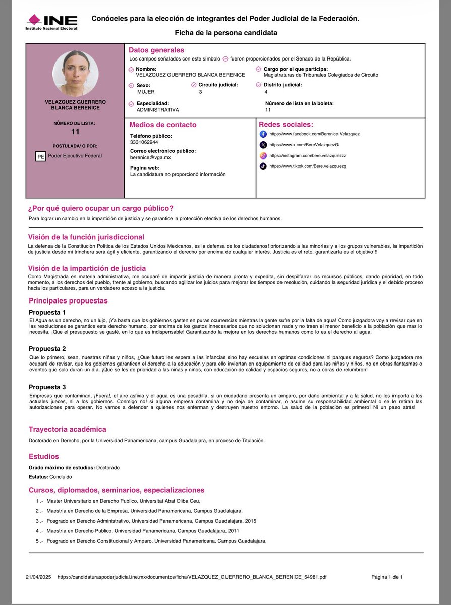 MARIA EMILIA MOLINA tweet media