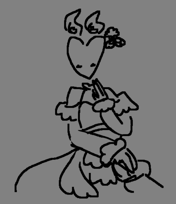 StaminaTrain56's tweet photo. I sent my trainee to do extra because of this... but I couldn't help but send myself to do extra as well.

You can't lie; she drew a good doodle.

// i couldn't help myself https://t.co/Gesy7e2gbO