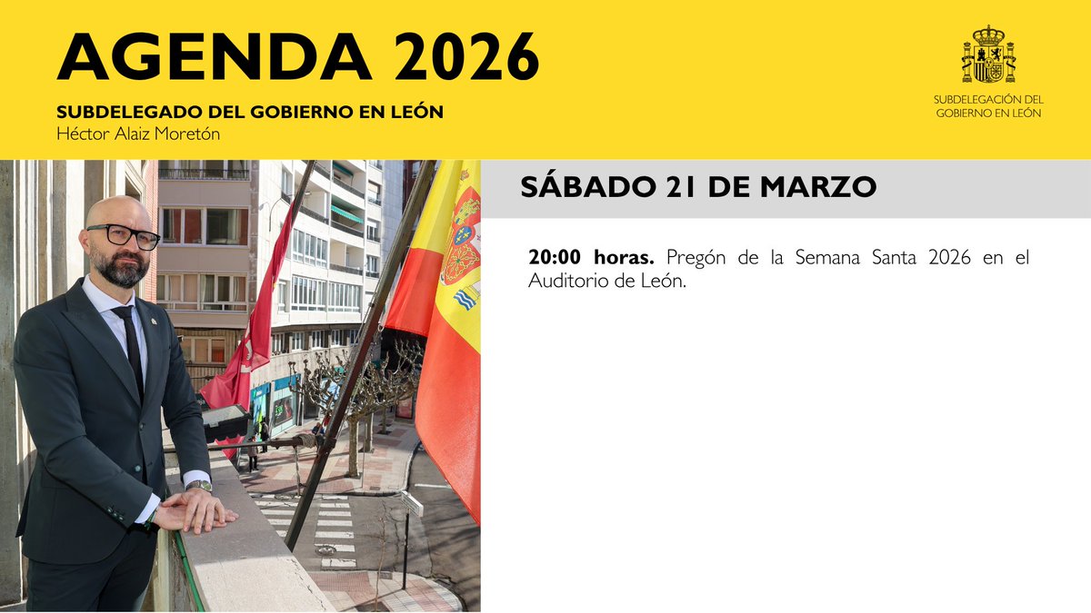 Subdelegación del Gobierno en León tweet media