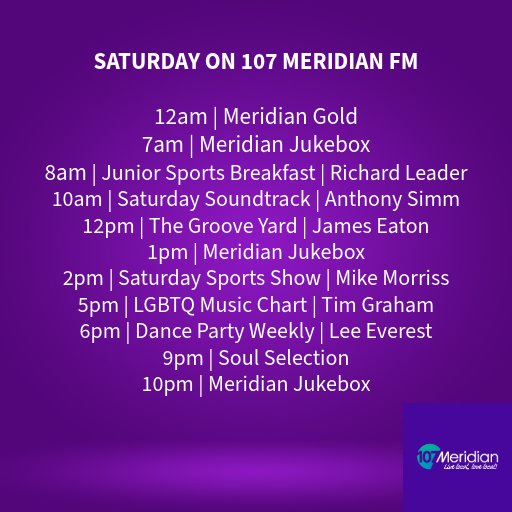 107 Meridian FM tweet media