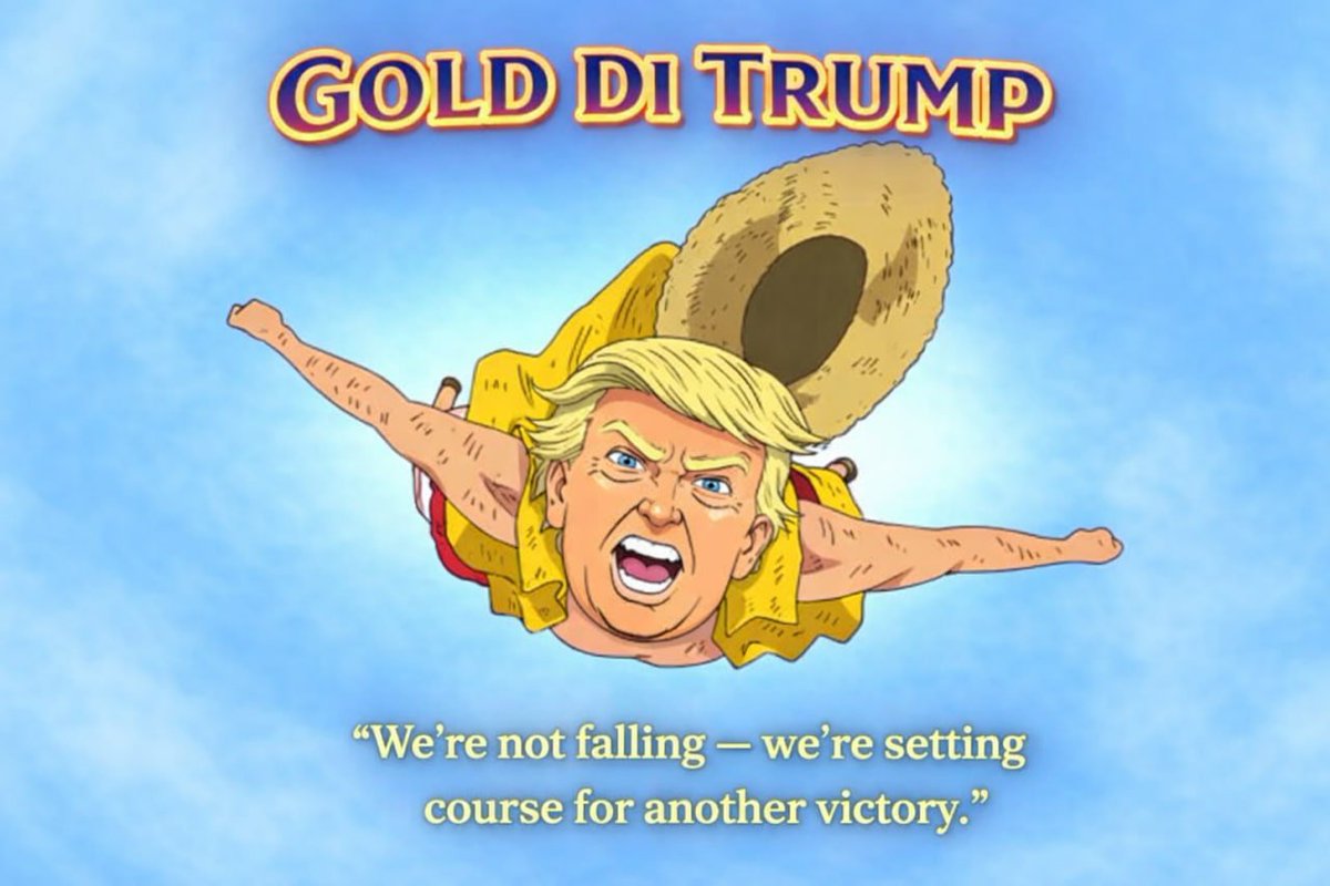 Gold Di Trump tweet media