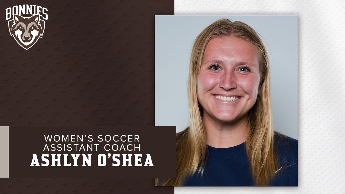 GoBonnies's tweet photo. WSOC | Ashlyn O’Shea Named Bonnies Women’s Soccer Assistant Coach

🔗 >> https://t.co/WX5ofLPeLV

@BonniesWSoccer || #Unfurl https://t.co/q5uHBzel7P