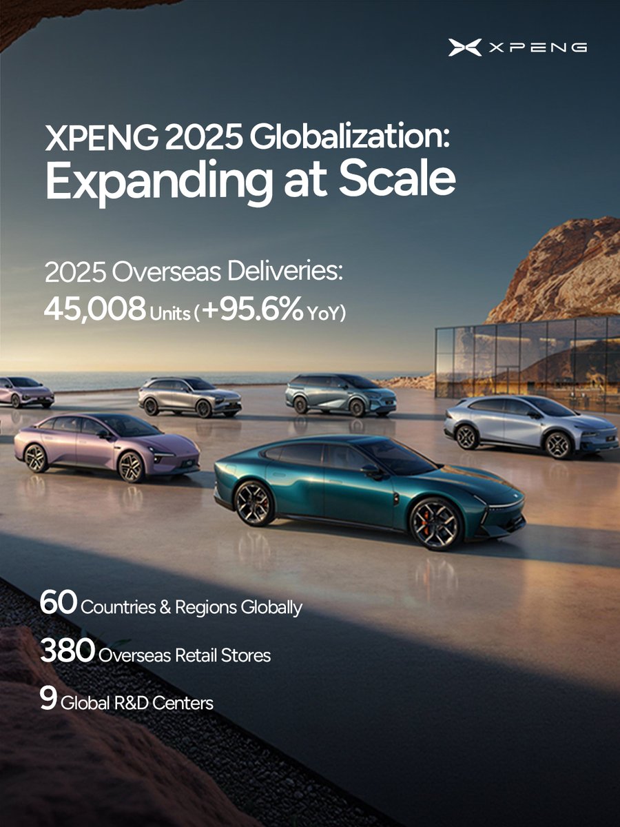 XPENG tweet media
