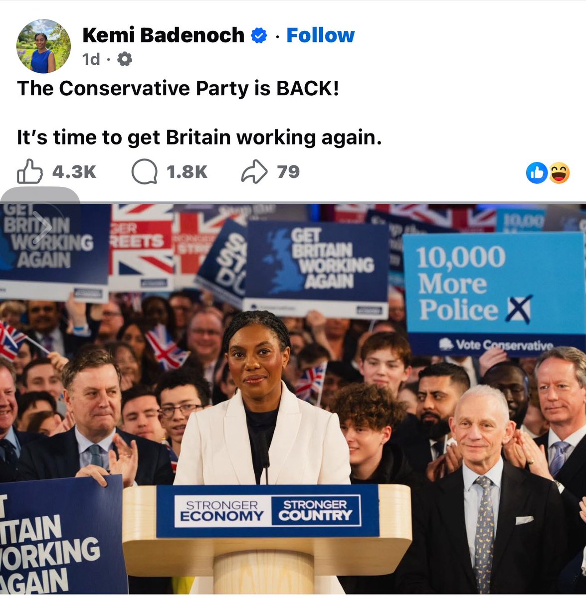 kasadali8's tweet image. Conservative party is coming back to make people of UK fool again (UKFA), this is the new slogan.

#uk #ukelection @KemiBadenoch