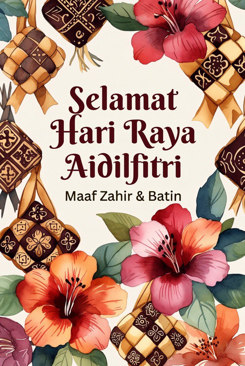 Selamat Hari Raya Aidilfitri to all our Muslim friends! 🙏