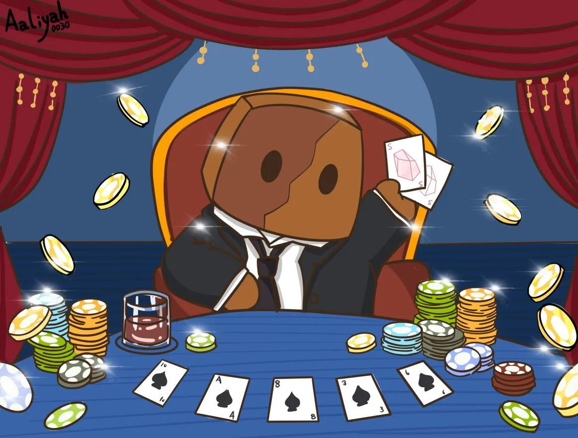 My 18th Art for <a href="/SeismicSys/">Seismic</a> 🎨
Join with me in Seismic poker night~ ❤️🧡💛
Rocky is going to have flush if you are not here😊

<a href="/heathcliff_eth/">Heathcliff</a> <a href="/NoxxW3/">Noxx</a> <a href="/nanajiang8888/">Kristina娜娜酱 (✱,✱)</a> <a href="/xealistt/">Xealist</a>