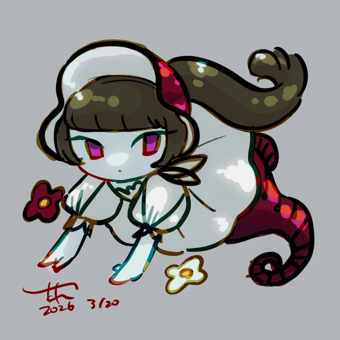 童話ちゃんで色塗りの練習