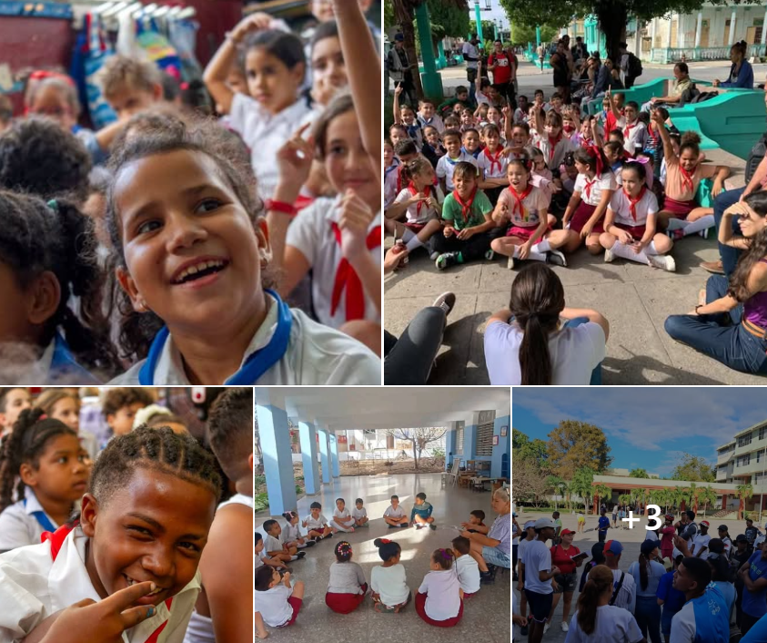 EmbaCubaFrancia's tweet photo. 💔Même dans des conditions très difficiles,#CUBA s'engage à assurer la continuité de l'année scolaire, moyennant les adaptations nécessaires pour faire face au blocus énergétique.

❌Le gouvt🇺🇸 étouffe l'île

✅Le govt🇨🇺: l'éducation est et restera une priorité!

#CubaEstáFirme https://t.co/ohw2dKCCnU
