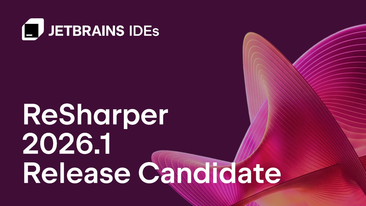 JetBrains ReSharper tweet media