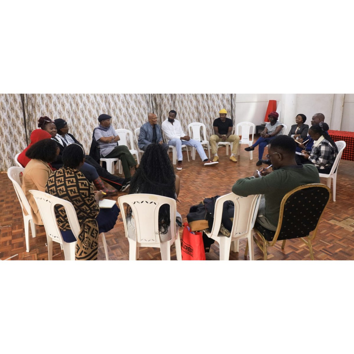 CultureCentreKE's tweet photo. It’s officially a wrap for Redemption! 

Yesterday, the CEO met with the cast and crew for a debrief, reflecting on the production journey. Deep appreciation for the dedication, talent, and effort from everyone involved. https://t.co/OCZ4TAkRCz