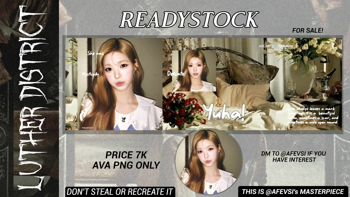 Luther, @ after dm! tweet media