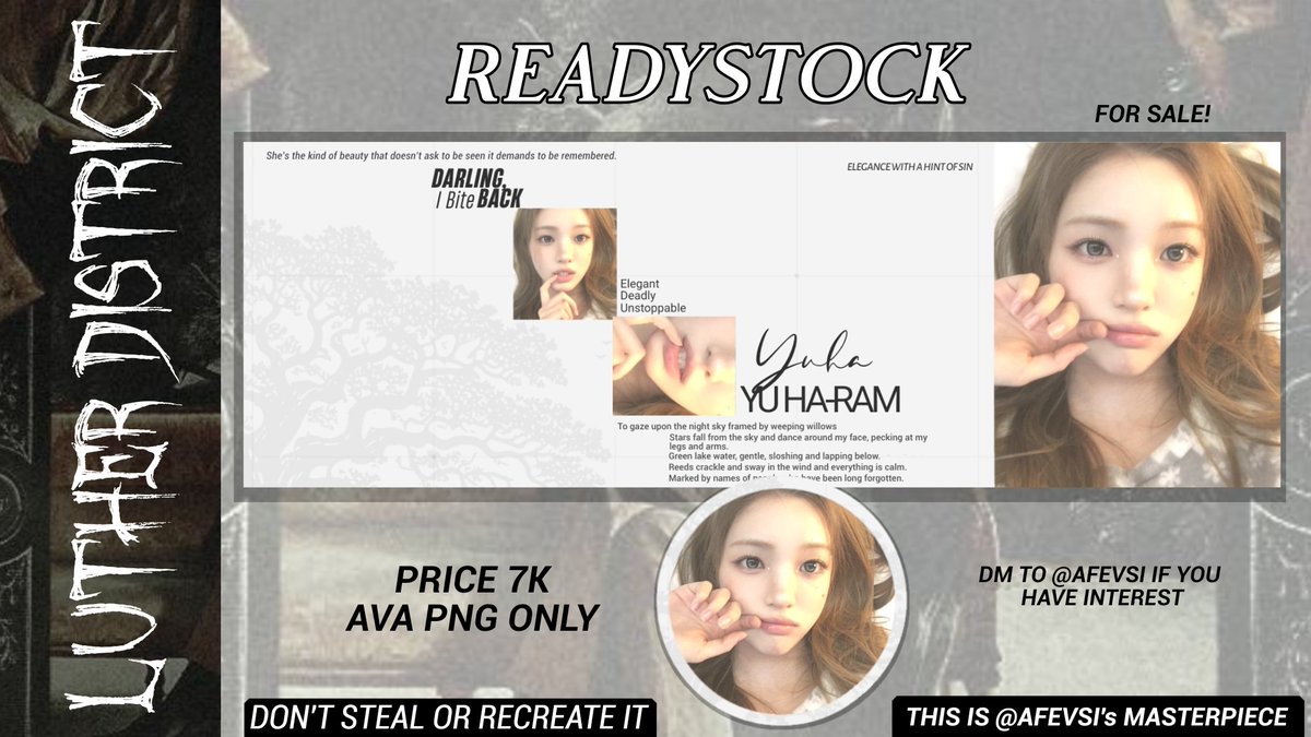 Luther, @ after dm! tweet media