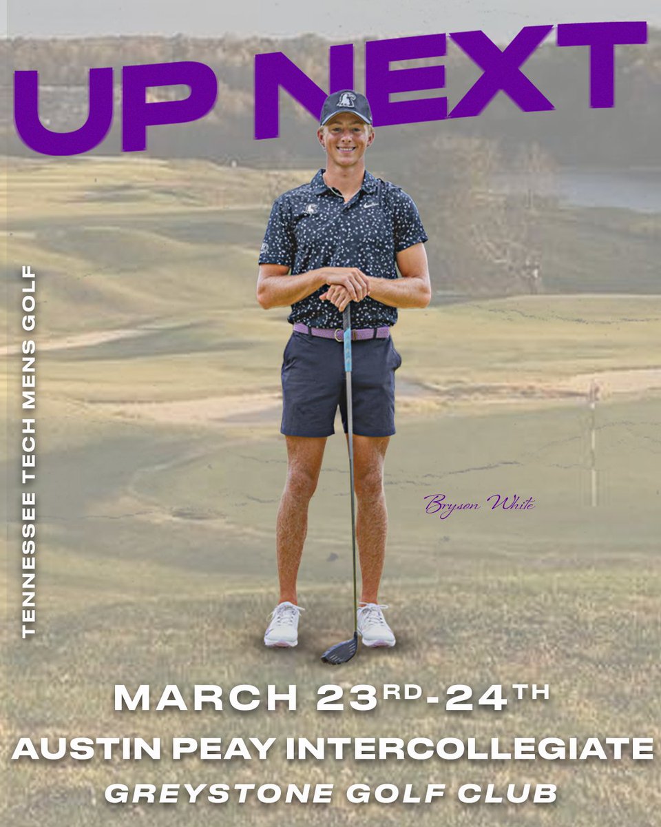Tennessee Tech Men’s Golf tweet media