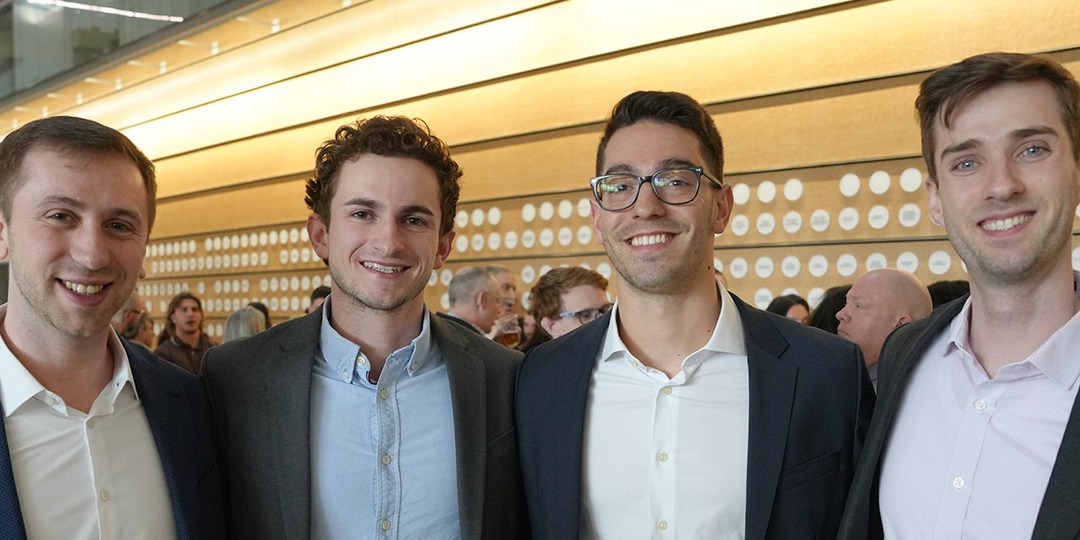 Jacobs_Med_UB's tweet photo. Last night we welcomed new members into the #UBuffalo chapter of #AlphaOmegaAlpha! 🎉 A lifelong honor, membership in the society confers recognition for an individual's dedication to the profession & art of healing. Congrats to our @Jacobs_Med_UB inductees!
#AOA #HonorSociety https://t.co/n6aQVnGFgw