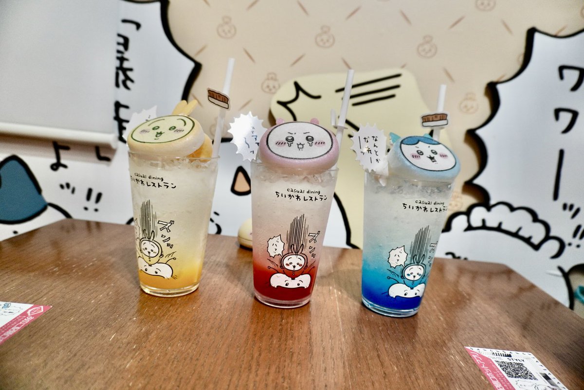 atakichiko's tweet photo. 初めて行けた
めちゃくちゃかわいい"(∩>ω<∩)"
行ってよかった
 #ちいかわレストラン https://t.co/3AWUNnVcY5