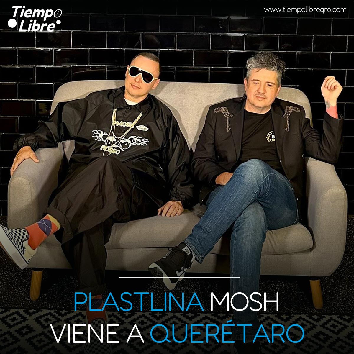 🎶La nostalgia noventera y el sonido vanguardista de Plastilina Mosh regresa a invadir uno de los escenarios más emblemáticos de Querétaro

📌Debido a la naturaleza íntima del venue, se recomienda a los seguidores adquirir sus boletos con anticipación.

👉 tiempolibreqro.com/el-regreso-del…