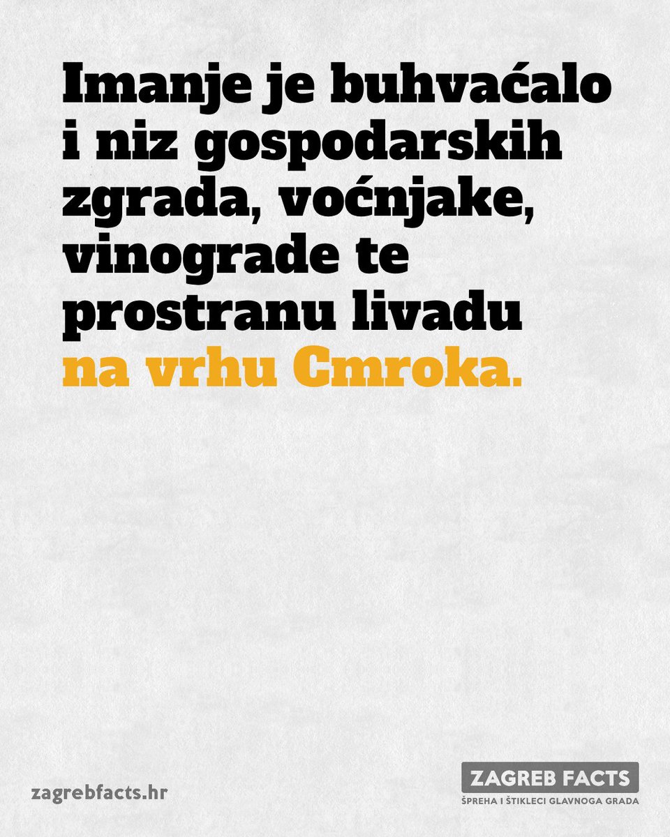 Capanik je bil fakat nekaj posebno 🌳 🌷 #ZagrebFacts