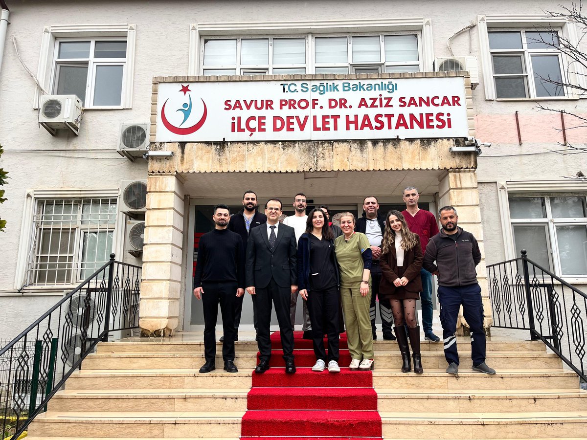 Savur Prof. Dr. Aziz Sancar İlçe Devlet Hastanesi tweet media