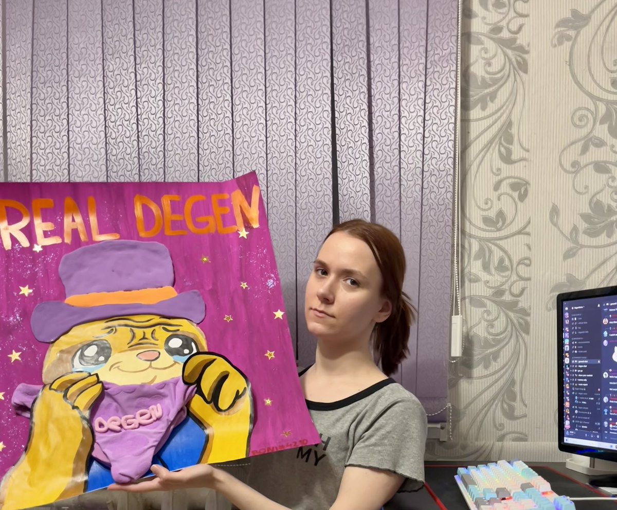 TO REAL DEGENS   

Oh my God are these real panties? 🩲📷
Yes! It's crazy but isn't that the point of real degens! Once the token on Base also seemed crazy. Thanks to the project for the opportunity not to limit myself to what I can do. Only <a href="/degentokenbase/">Degen 🎩</a> 
<a href="/jacek0x/">Jacek</a> <a href="/BR4ted/">₿🧞‍♂️</a>