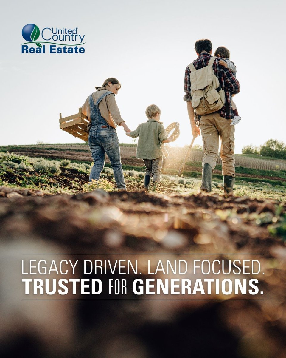 RiverCityRealty's tweet photo. For more than 100 years, we’ve helped America rediscover a dream as old as the country itself — love of the land, and the desire to own a lifestyle or country property. Whatever you're searching for, find it w/ United Country. 
United Country River City Realty - 731.925.7900 https://t.co/Of4UJBdZfl