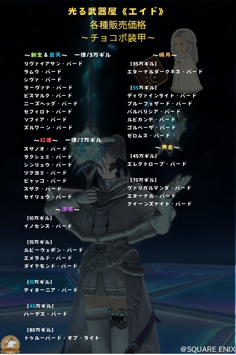 Ameth Willow❖グングニル/光る武器屋の職人 tweet media