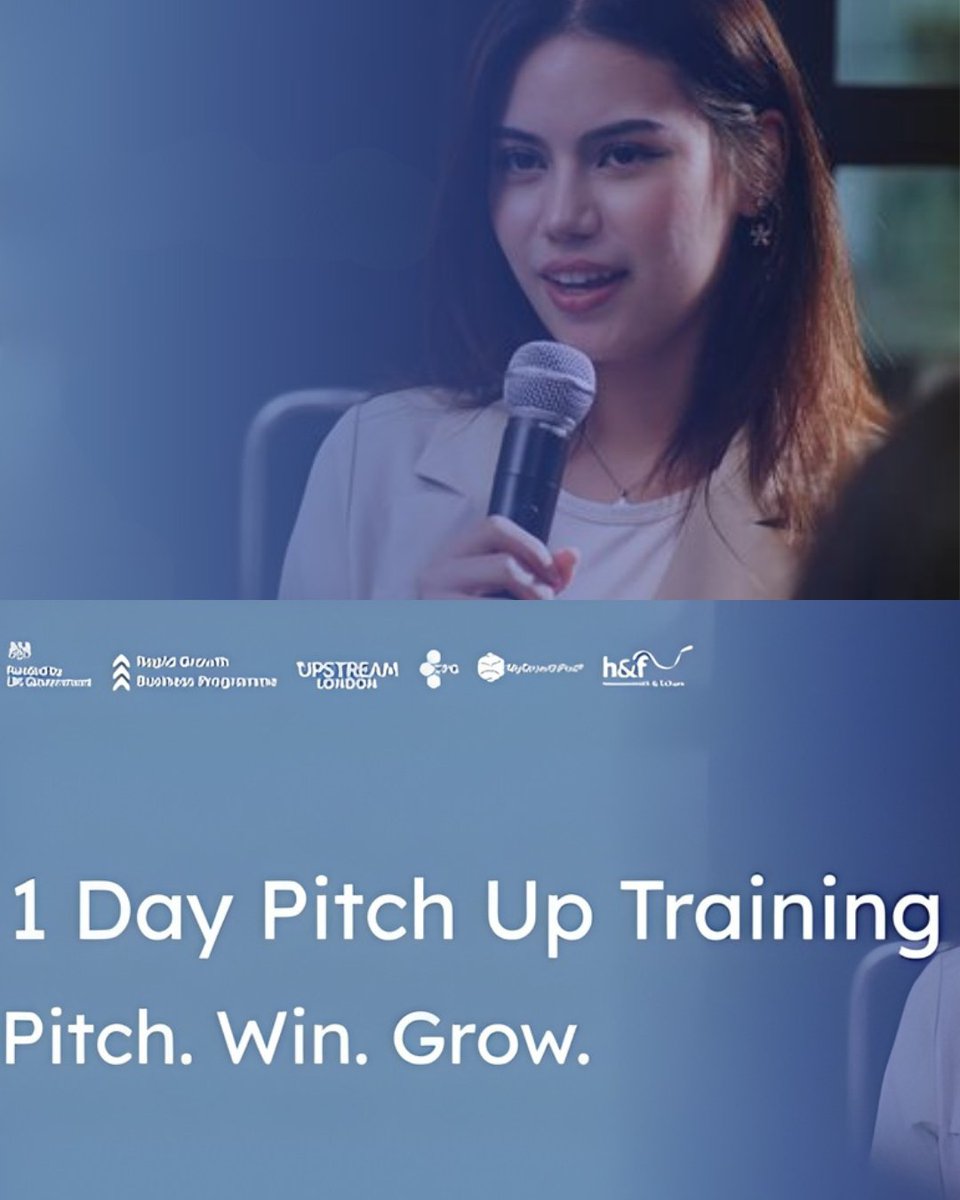 BizConnectsHF's tweet image. Join us for our 1-Day Pitch Up Training and learn how to pitch with clarity, confidence and purpose.

🎟️Secure your place here: eventbrite.co.uk/e/1-day-pitch-… 

@LBHF
#HFBusinessConnects  #SmallBusinessSupport #PitchingSkills #BusinessGrowth