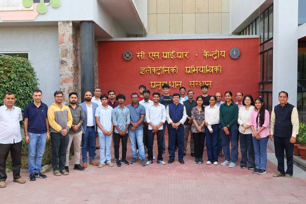 CSIR-CEERI tweet media