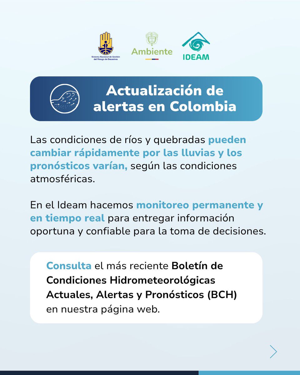 Ideam Colombia tweet media