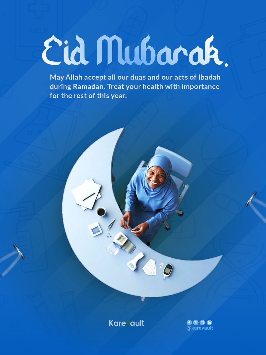 Karevault1's tweet photo. Eid is about the warmth of family and the joy of giving. As you celebrate today, we’re honored to be the vault that keeps your peace of mind intact.

Eid Mubarak from the Karevault family to yours. 

#Karevault #EidMubarak #EidPrayer #RamazanBayramı https://t.co/5vlLSkNWSA
