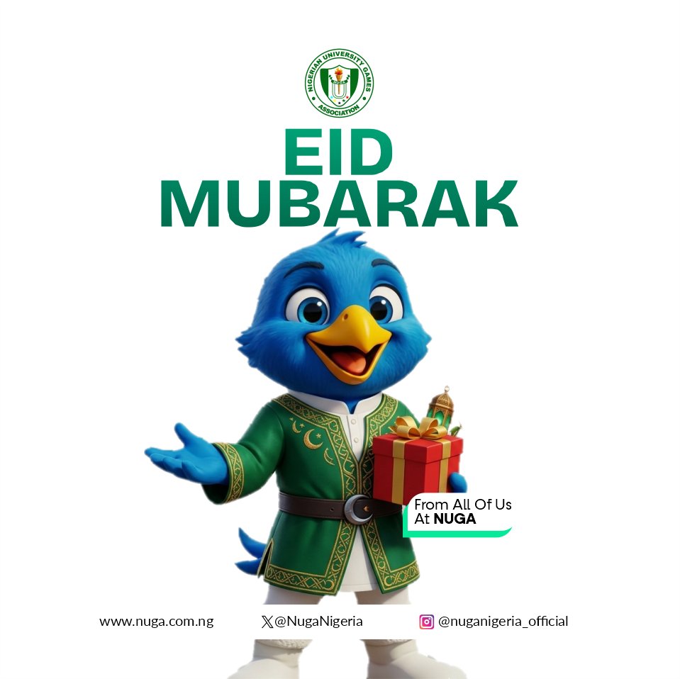 Eid Mubarak 🌙✨

Wishing our Muslim brothers and sisters peace, joy, and abundant blessings this season.

From all of us at NUGA 🤍

#EidMubarak #NUGA #CampusCommunity