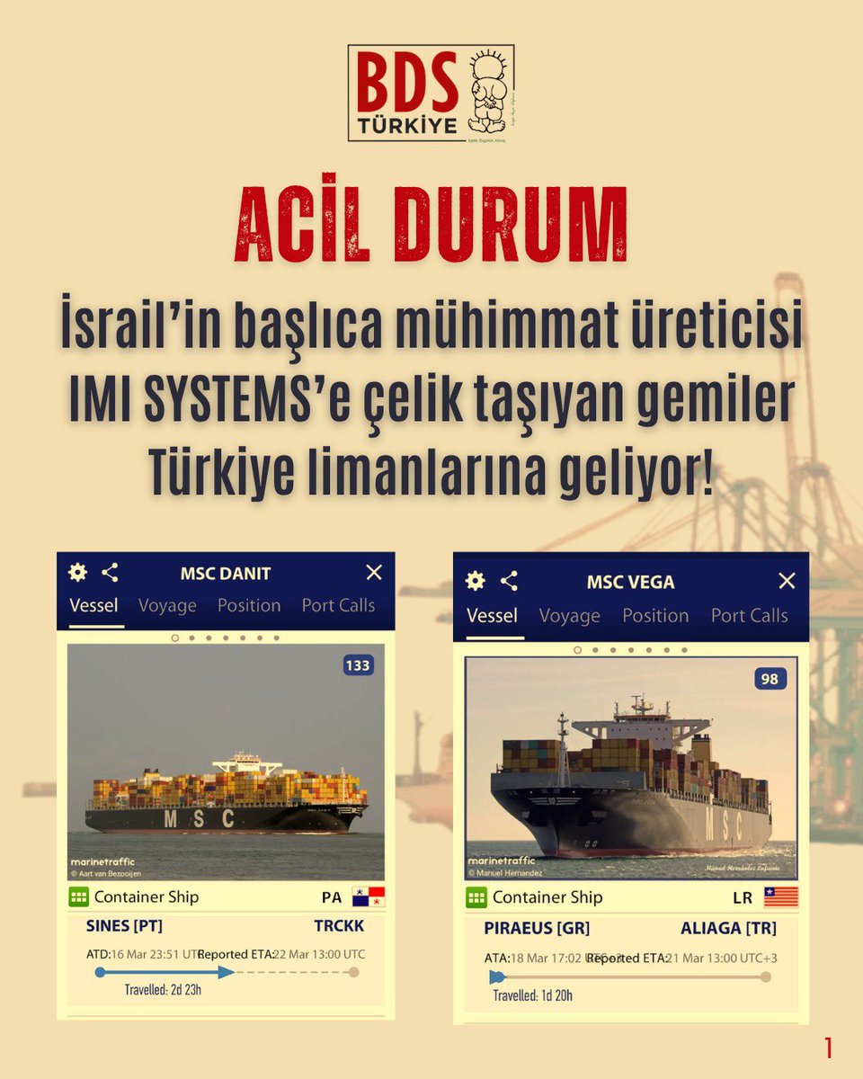 BDS Türkiye tweet media