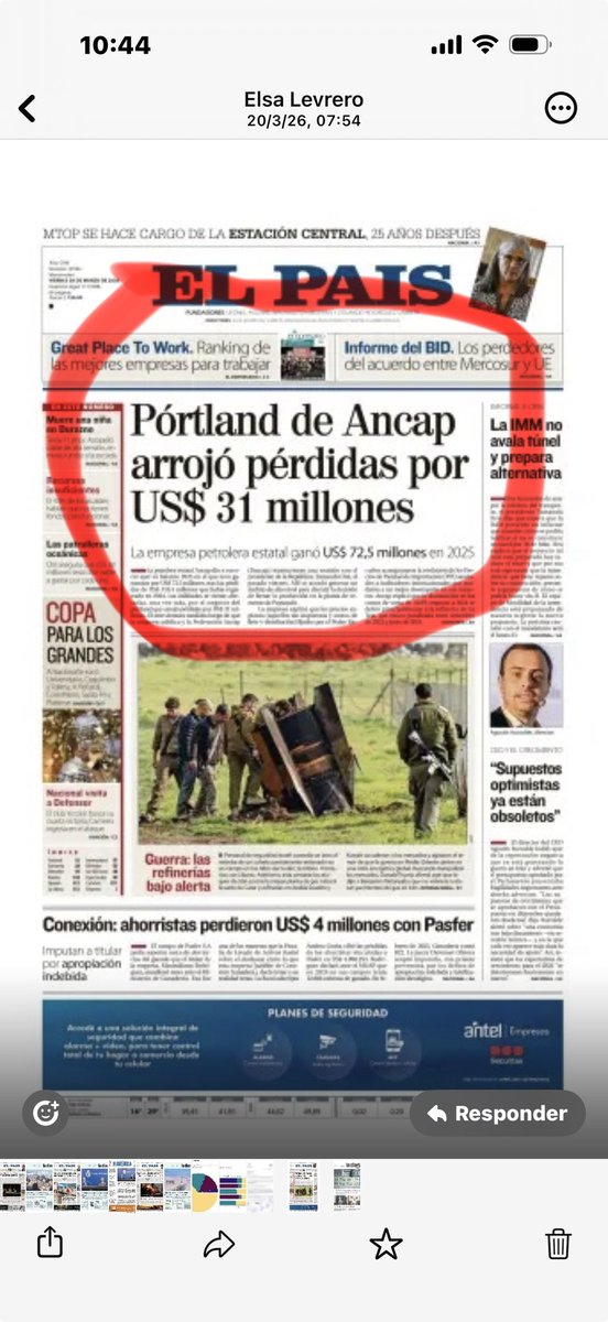 No admite polémica la urgencia y necesidad de cerrar la producción de Portland por parte de ancap . En años el Pais ha dejado cientos de millones de dólares que podrían ser utilizados en salud vivienda o seguridad en mantener una actividad innecesaria no estratégica y ruinosa