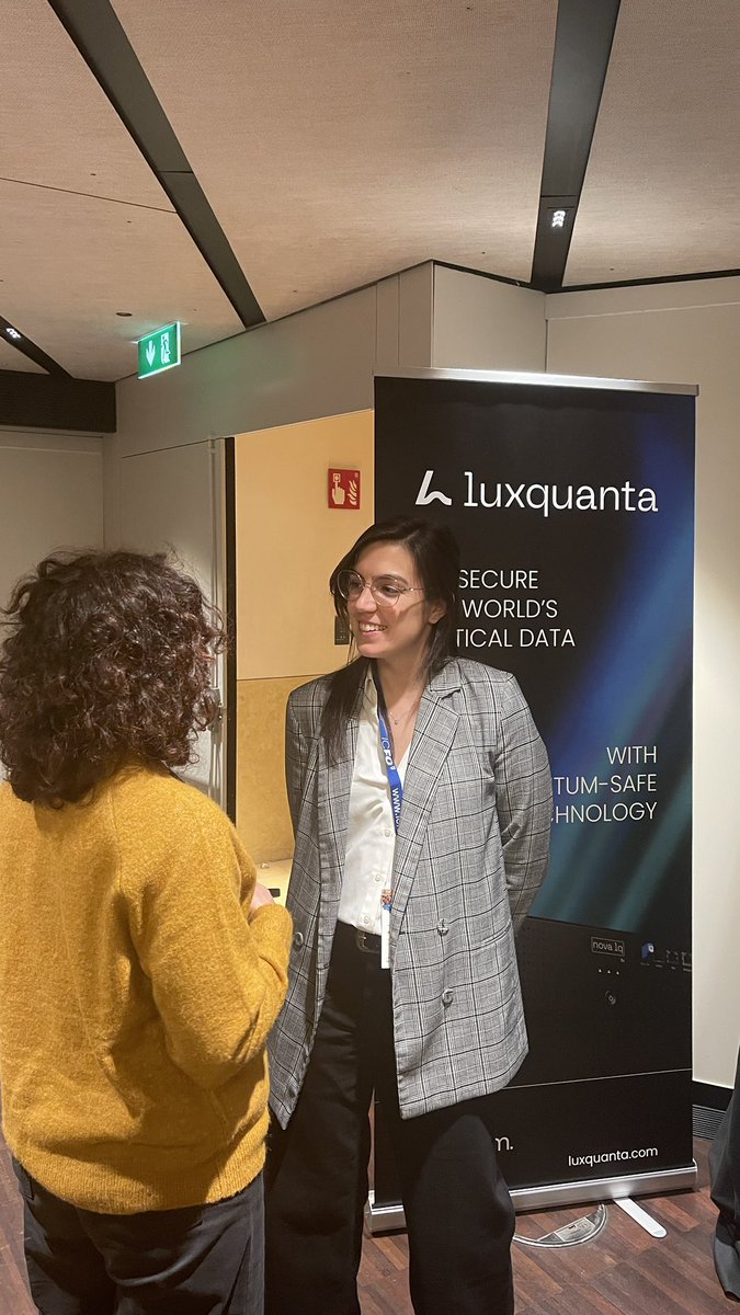 ECOPalliance's tweet photo. @ICFOnians @UniBarcelona @UABBarcelona @LuxQuanta @quside @EU_Commission @balder_IP @SciMeltingPot 🚀 Big THANKS to our sponsors GMV, Luxquanta, Nu Quantum & Quside for supporting #QuantumCARLA! 🔬💡
@icfonians @infoGMV_es @NuQuantumLtd @LuxQuanta @quside https://t.co/0YJYeDmtUh