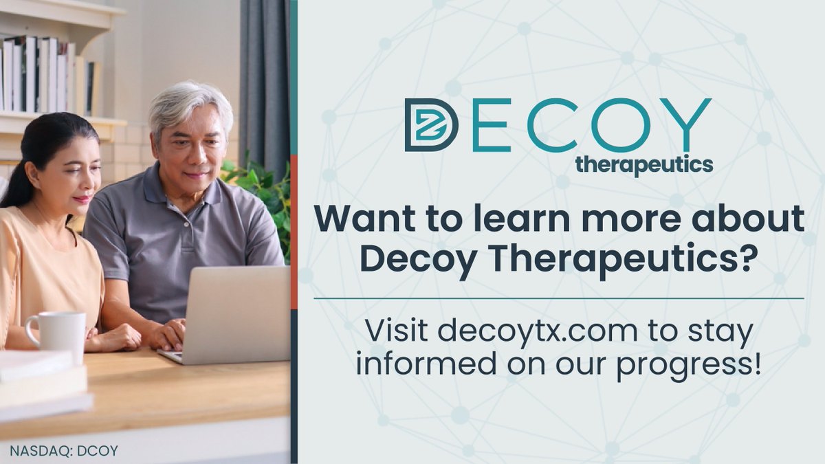 Decoy Therapeutics tweet media