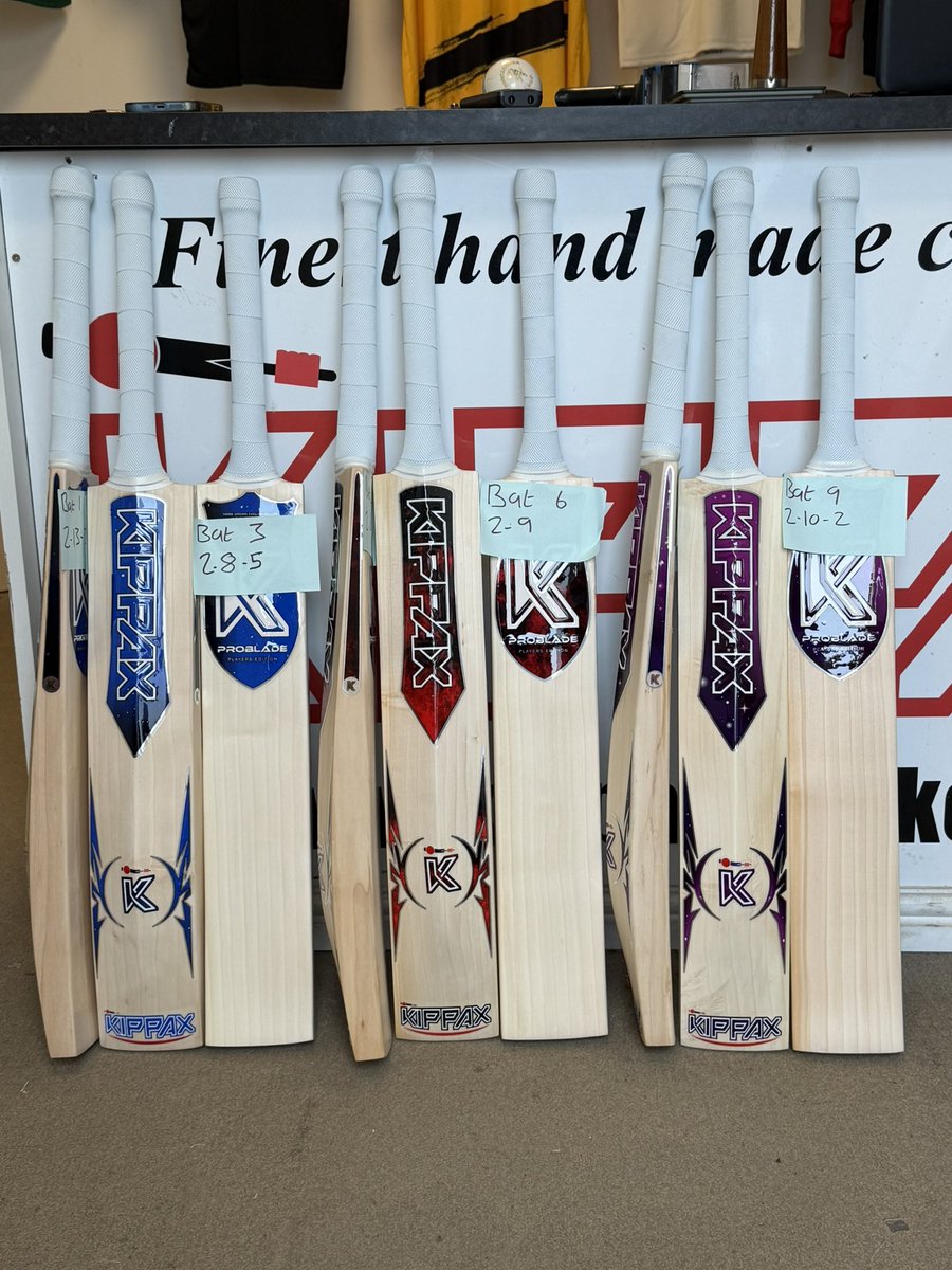 Kippax Problade Cricket Bat – Full Profile, No Concaving
Experience pure power and traditional craftsmanship with the Kippax Problade. Designed for serious cricketers who value performance and feel, this bat features a full profile!
07777514691
kippaxcricket.co.uk/product/player…