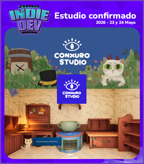 conxurostudio's tweet photo. 🎮Expotaku Coruña
📍Zona Indie Dev, EXPOCoruña Rúa Juana Capdevielle, 2, 15008 A Coruña
📆23-24 mayo 2026 https://t.co/uEPEWoOdxi