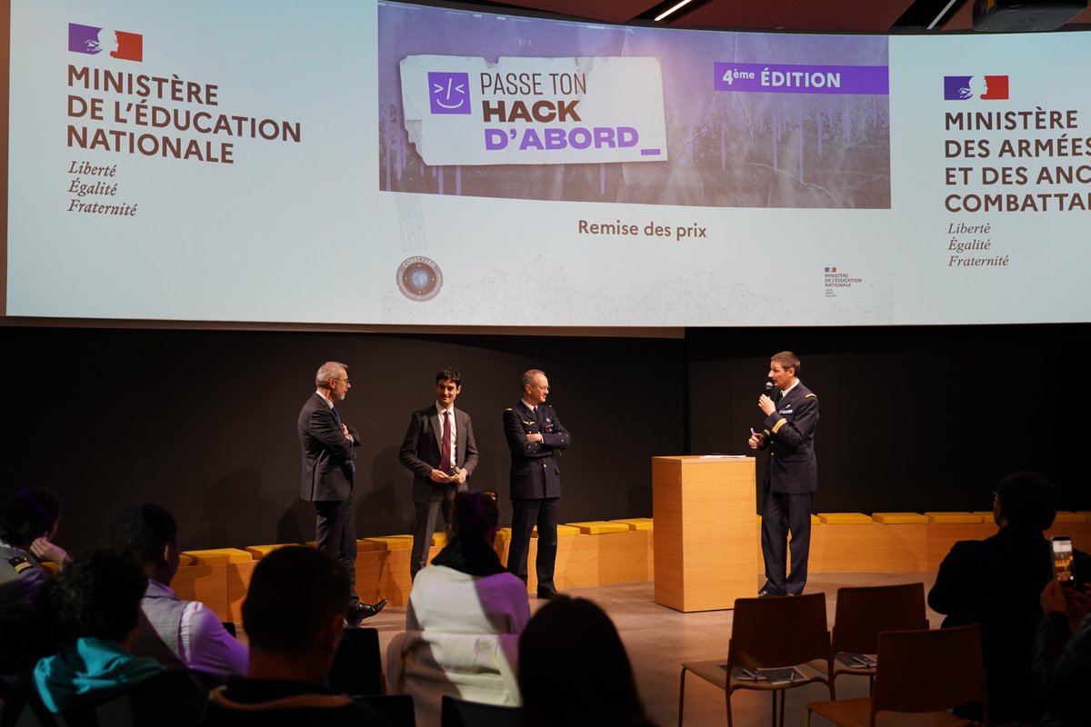 Commandement de la cyberdéfense tweet media