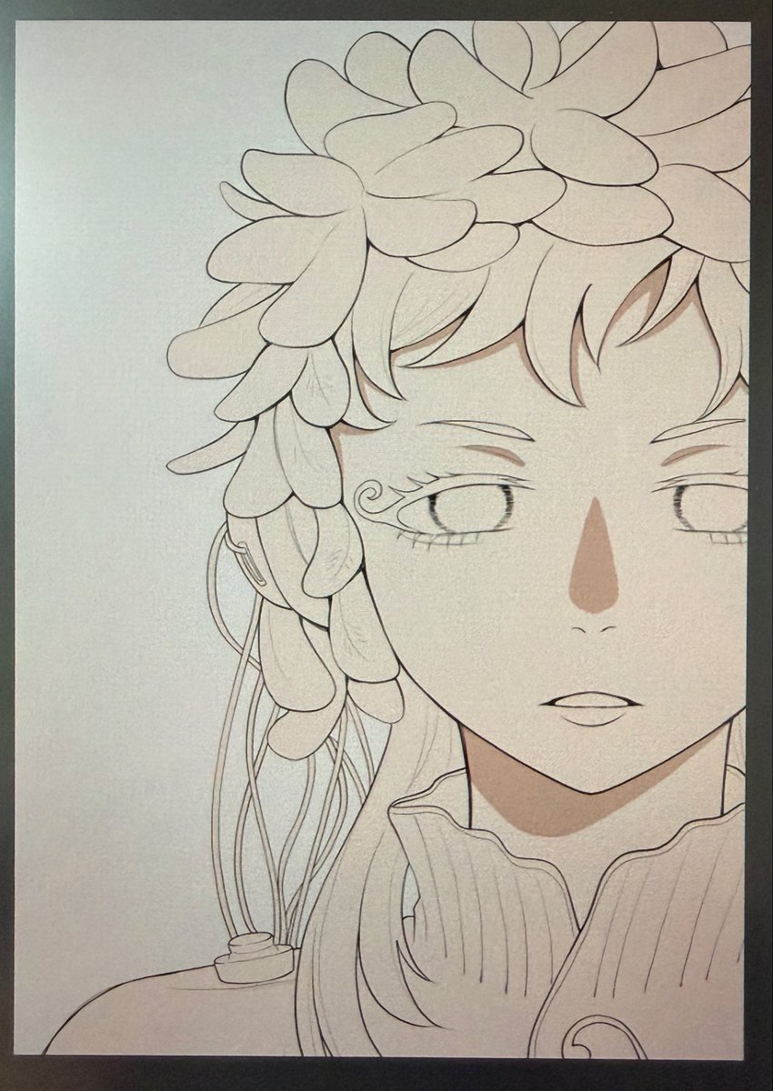 イラスト描き途中✒️
カラー苦手だからここからが勝負…🦆
久々になんの目的もしがらみもなく無心で絵を描けて、とても楽しい…😭