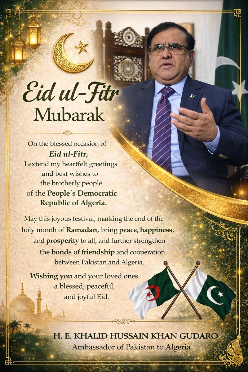 Pakistan Embassy Algeria tweet media
