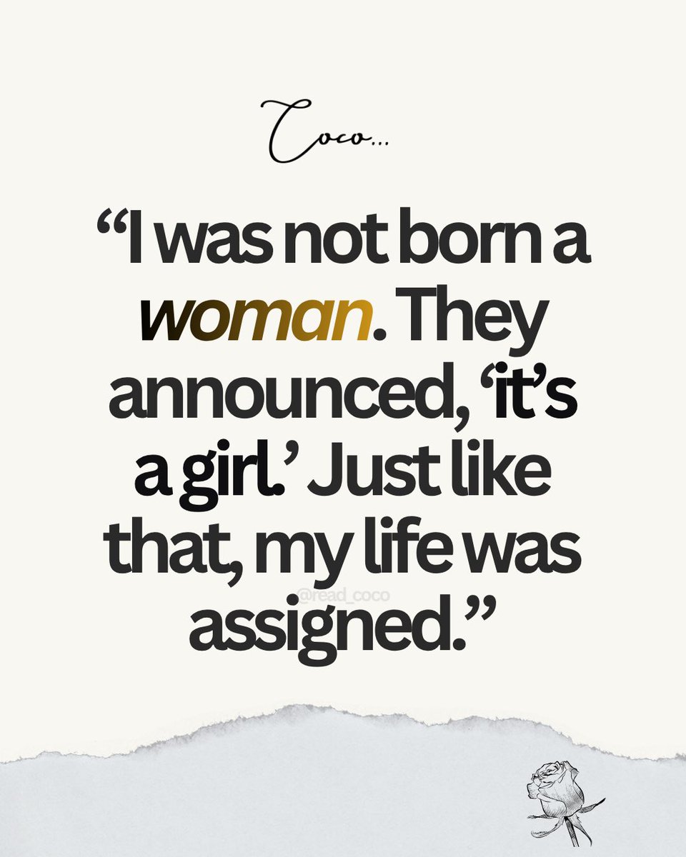 read_coco's tweet photo. I was not born a woman…

Check out Stranger things happen on Read Coco

https://t.co/iWLcDuKvxU

#fyp #Gender #identity #ShortStories #FictionAndTruth ReadCOCO https://t.co/Z5NIVxu3fe