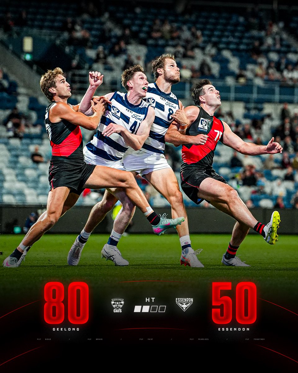 Essendon VFL tweet media