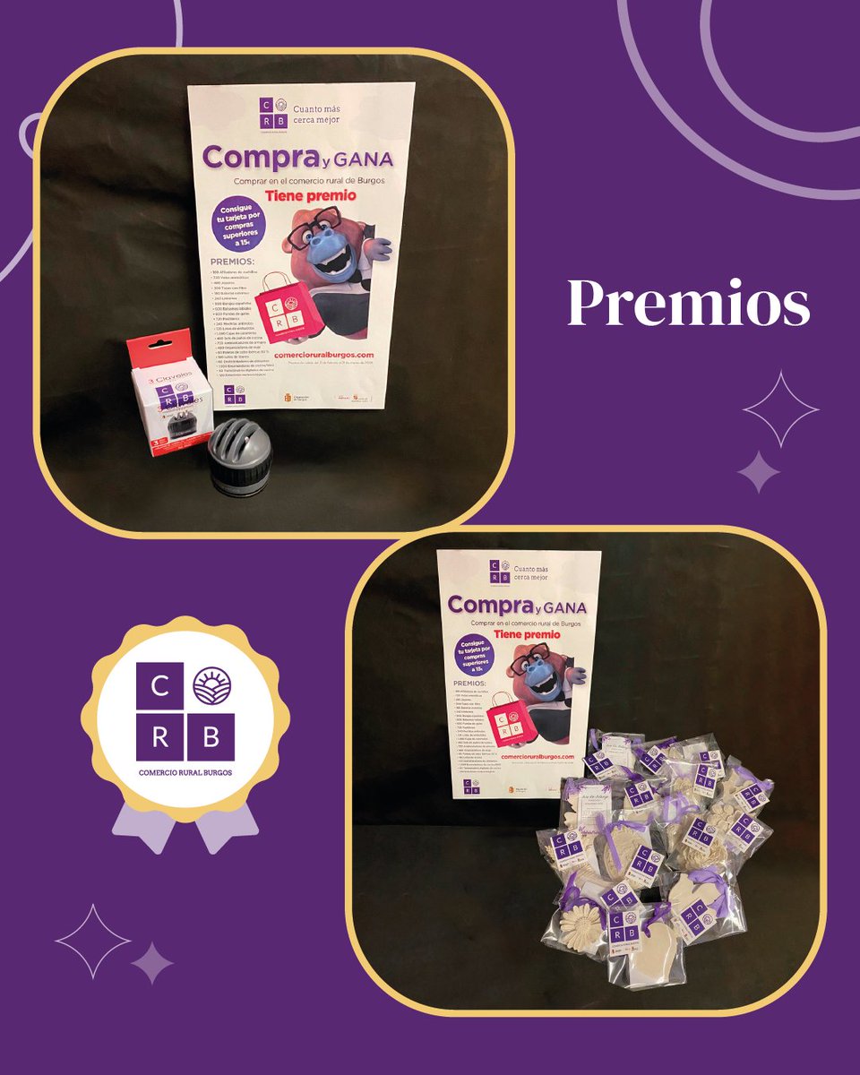 ComercioRural's tweet photo. Seguimos entregando premios!!🛒🛍️

🎁 Termometro de cocina
🎁 Afilador de cuchillos 
🎁Ambientadores

#compraygana #sorteo #comerciorural #comercioburgos #burgosrural https://t.co/OANqfp80Nq